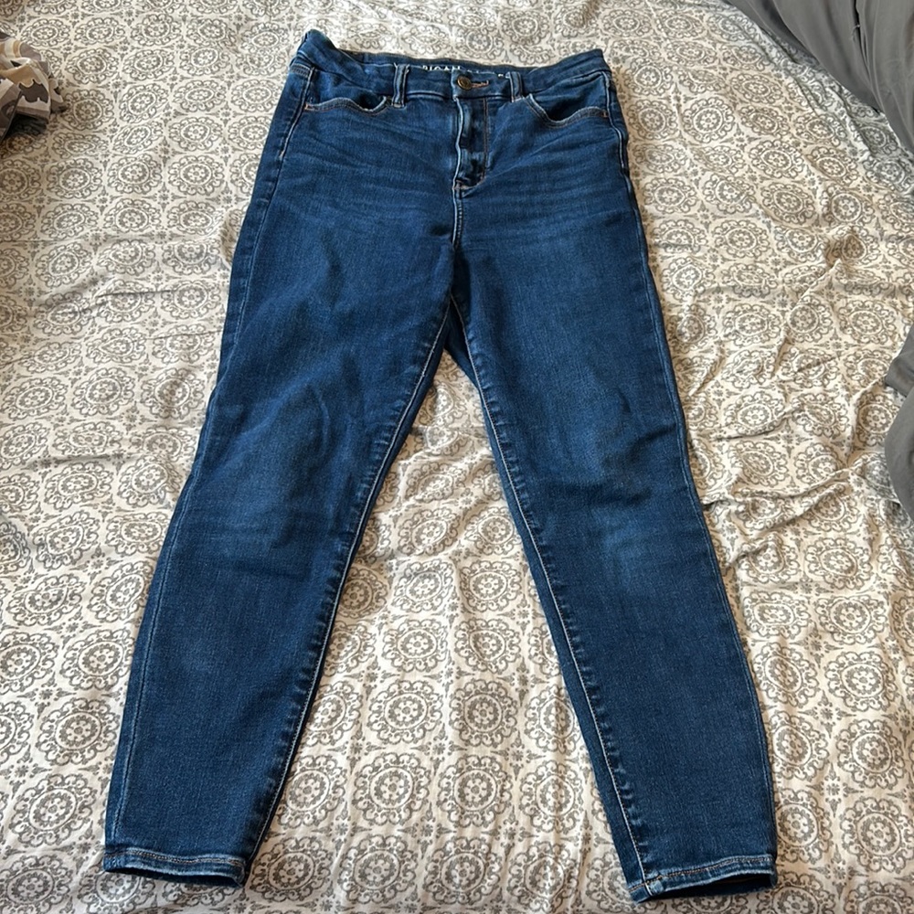 American Eagle curvy super hi-rise jegging size 4 x-short